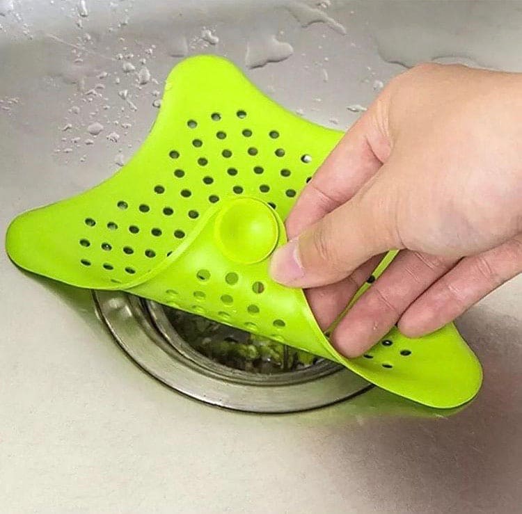 Star Shaped Drain Stopper, Bathroom Silicone Drain Filter, Bath Plug Plunger, Silicone Strainer Bathroom & Kitchen Star Shaped Drain Stopper, Bathroom Silicone Drain Filter, Bath Plug Plunger, Silicone Strainer Bathroom & Kitchen